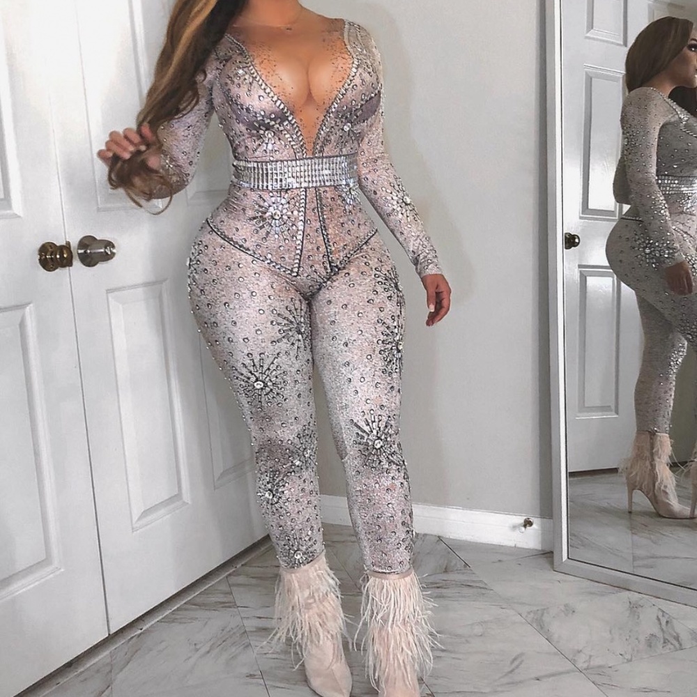 Bedazzled Jumpsuit